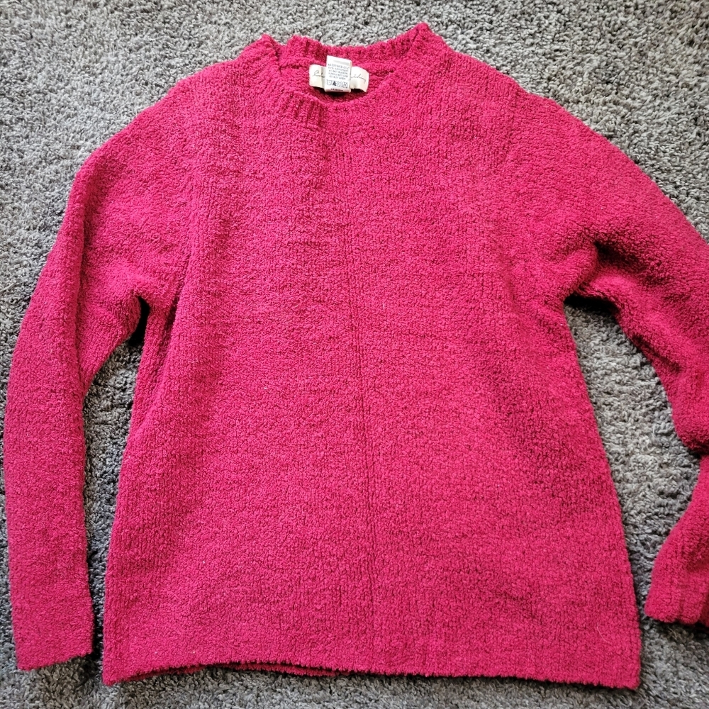 Colorado Clothing Chunky Red Cozy Sweater Woman's Size Small